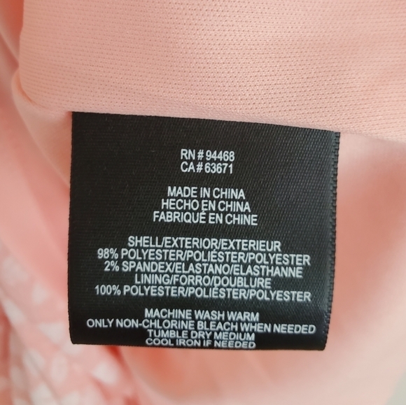 BCBG PARIS Off the Shoulder Sandy Dot Flowy Maxi dress Coral pink Size … - Picture 16 of 16